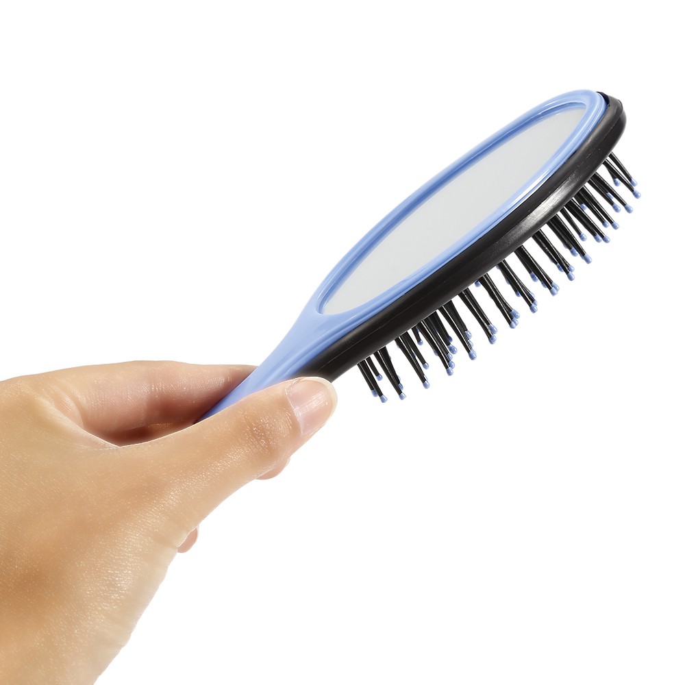 Portable Pocket Size Comb Travel Compact Hair Brush With Mirror for Women  GiJBAS | Shopee Philippines