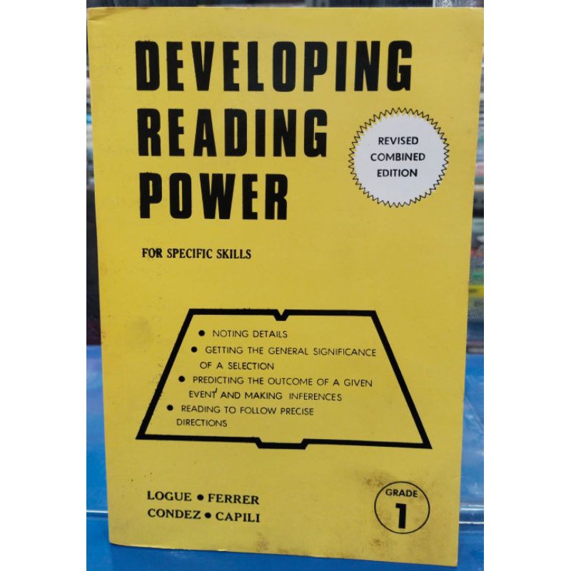 DEVELOPING READING POWER 1,2,3,4,5,6 by Condez & Capili | Shopee ...