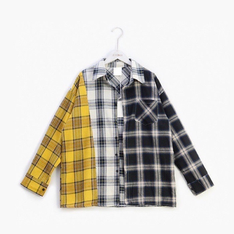 flannel polo shirt