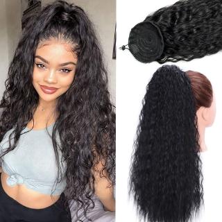 Long Curly Hair Wig Full Hair Wig Ombre Silver Gray Hair Extension