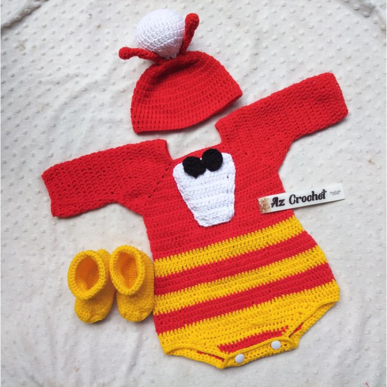 Jollibee Crochet Costume | Shopee Philippines