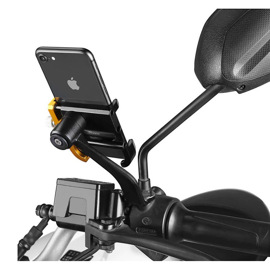 Motorcycle Universal Mobile Cellphone Holder Mount alloy Motor Phone Holder