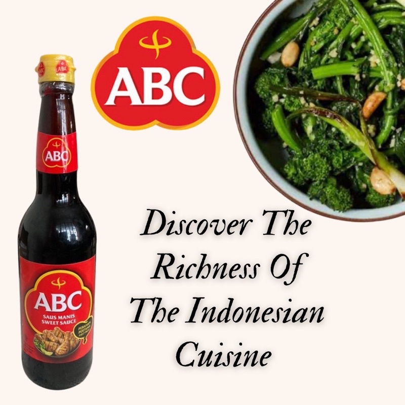 ABC Authentic Indonesian Sweet Soy Sauce Kecap Manis (Traditional) 620ml Shopee Philippines