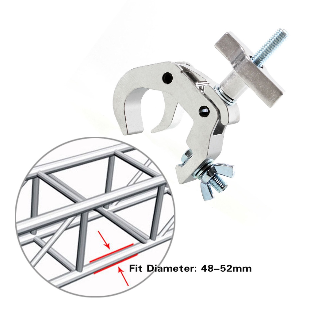 Truss Clamp Stage Lights Clamp 1.57-2.36 Inch, Heavy Duty 550lb Premium Pro  Clamp, Perfectly Fit OD 40-60mm | Shopee Philippines