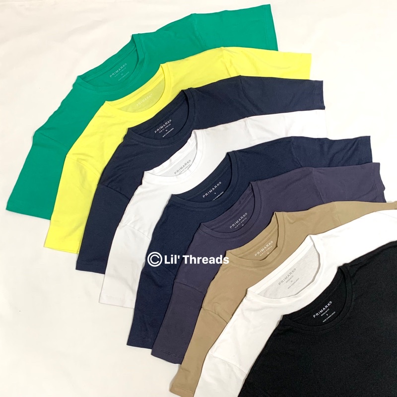 PRIMARK CREW NECK SHIRT FOR MENSLIM FIT Shopee Philippines