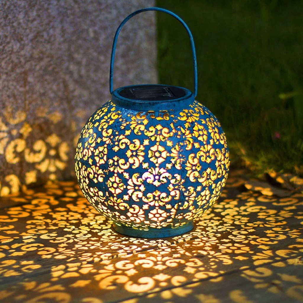 garden table solar lights