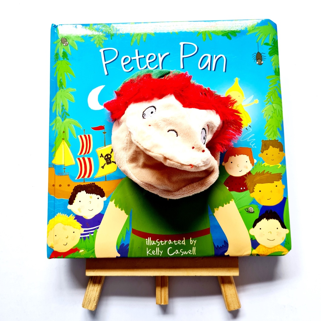 Large Hand Puppet Board Book Peter Pan Shopee Philippines