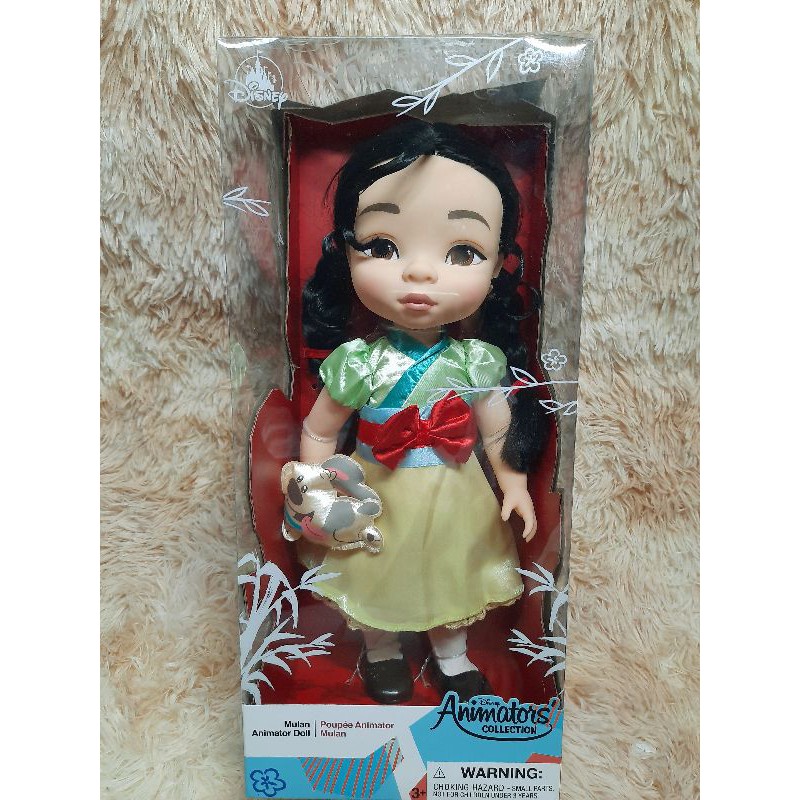 mulan disney animator doll