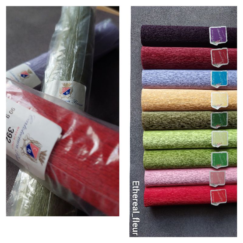 Italian crepe Paper by Cartotecnica Rossi made in Italy (90 g) repack