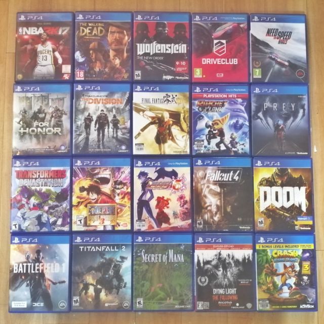 ps4 games second hand price