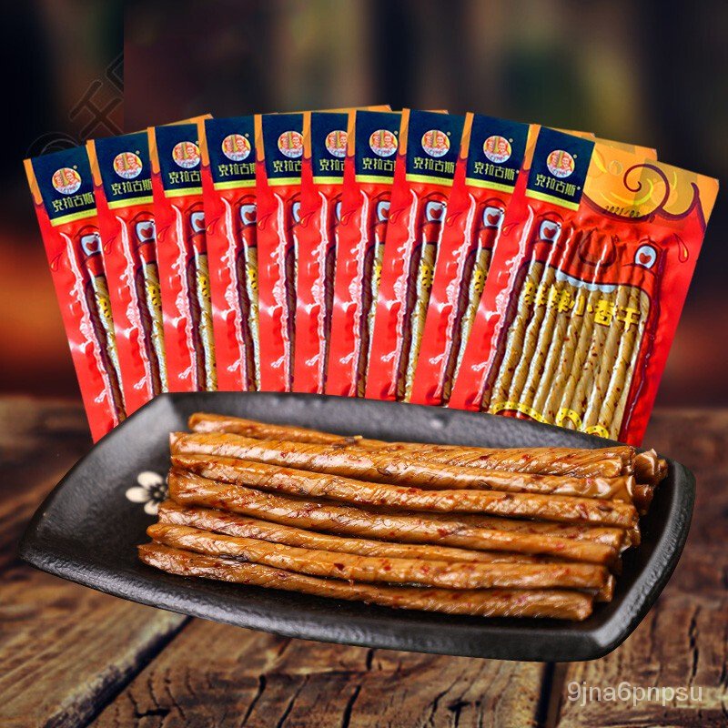 Cragus Dried Soybean Curd SoyMeat Spicy Slice Snack Snack Fragrant