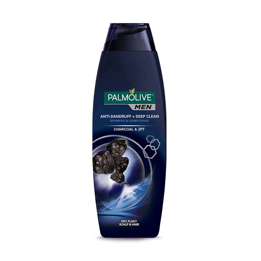 Palmolive Men Shampoo AntiDandruff + Deep Clean 170ml (Charcoal