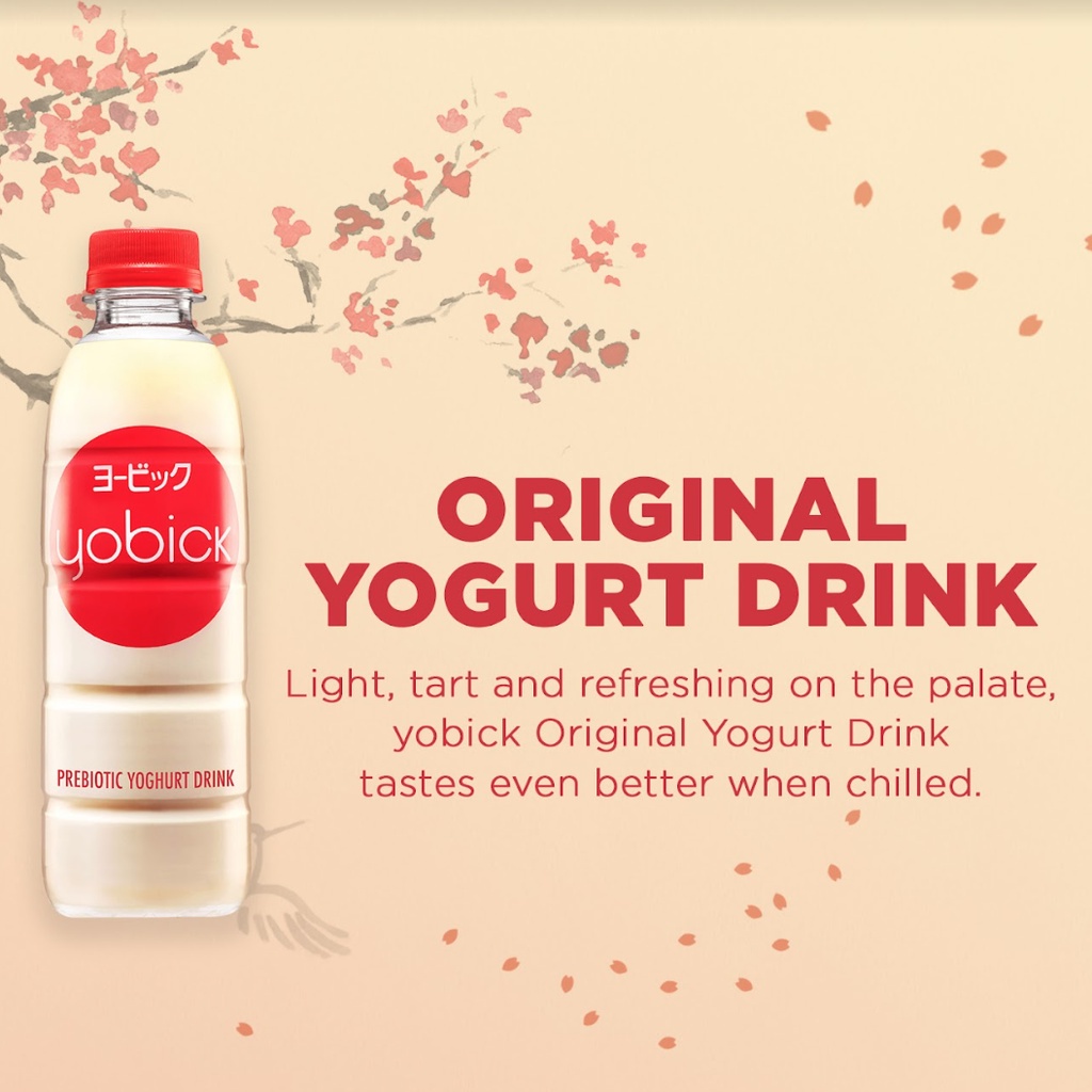 YOBICK YOGHURT PREBIOTIC DRINK 310ml Shopee Philippines