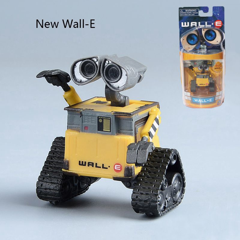 On Hand Pixar Wall E And Eee Vah Eve Set Of Mini Robot Action Figure Toy Kids Gift Shopee Philippines