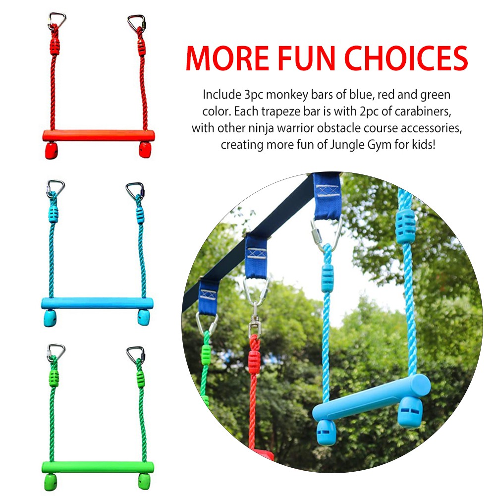 ninja warrior swing set
