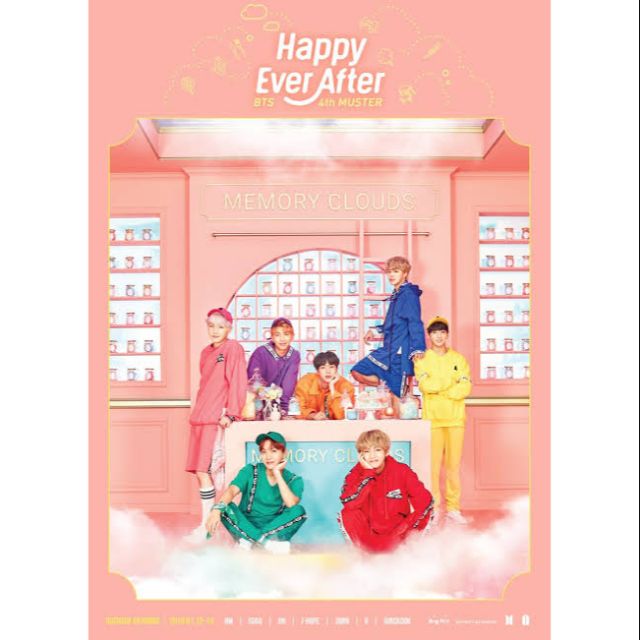 Bts 4th Muster Happy Ever After Dvd Onhand Shopee Philippines