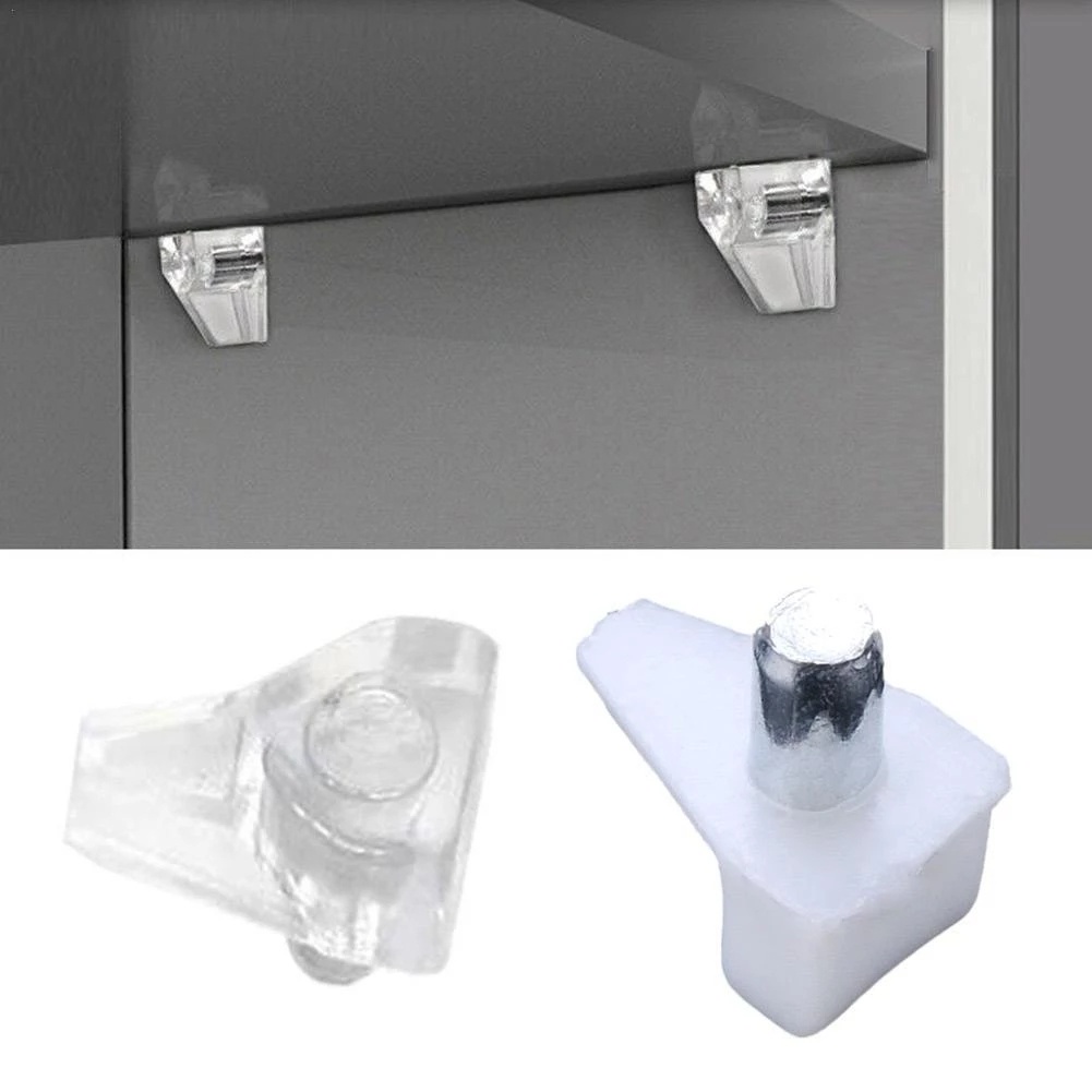 Pack of 20 Shelf Nails Metal Pins Shelf Support Dividers Fixed Cabinets ...