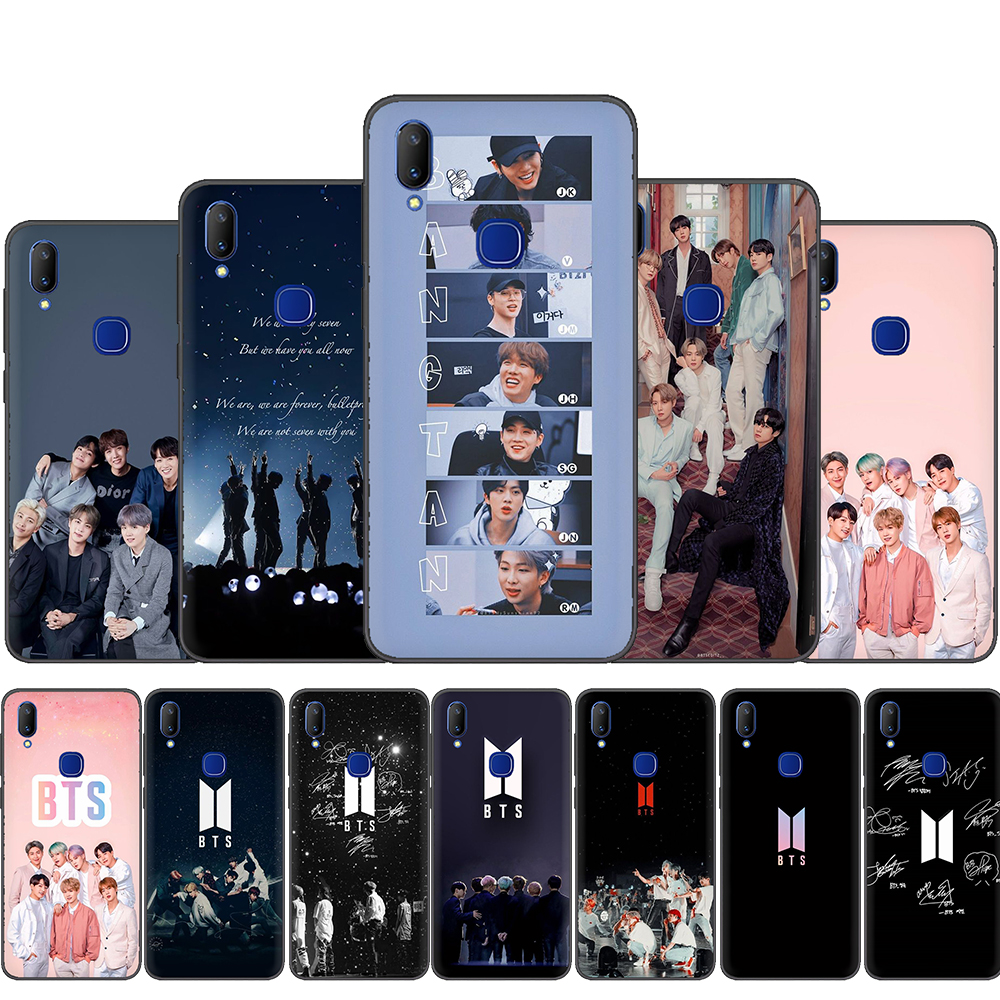 BTS soft casing for VIVO Y11 Y17 Y12 Y15 2020 Y5S Y53 anti