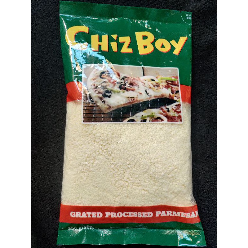 Chiz Boy Grated Parmesan Cheese 350g Shopee Philippines