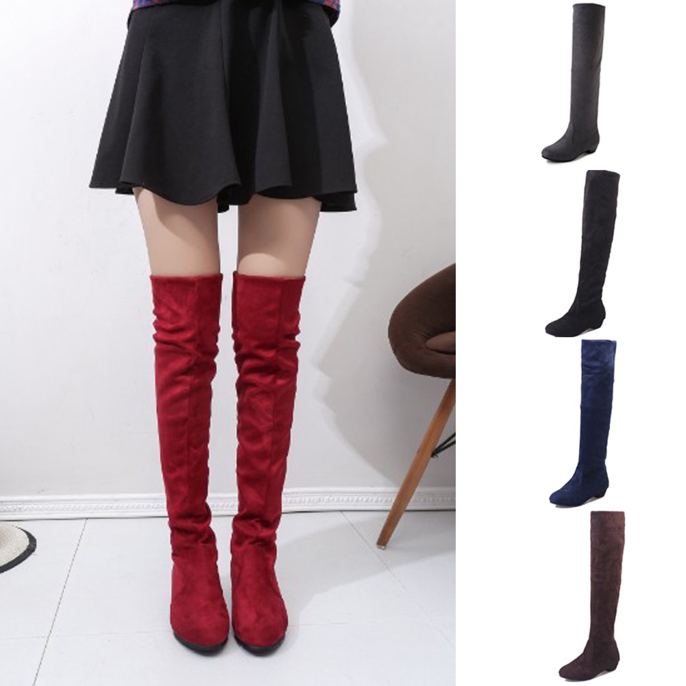 high heel riding boots