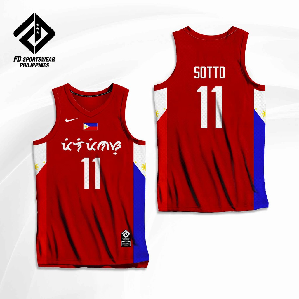 PILIPINAS BAYBAYIN KAI SOTTO GILAS FULL SUBLIMATED JERSEY | Shopee ...