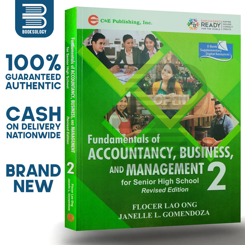 Fundamentals Of Accountancy, Business, And Management 2 For Senior High ...