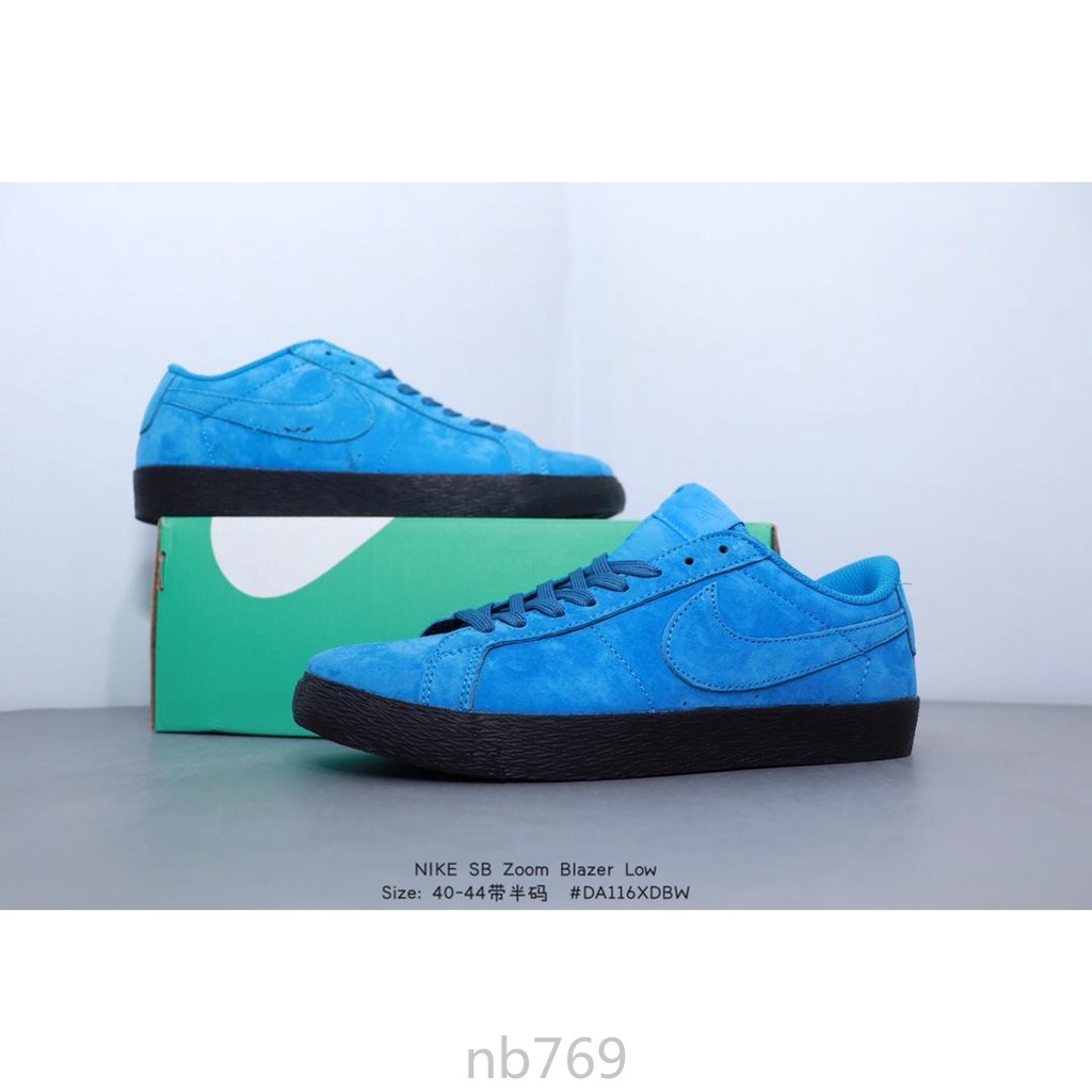 nike sb blazer low blue