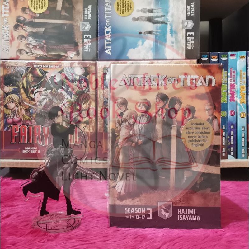 Attack on Titan Season 1 Part 1 Manga Box Set 