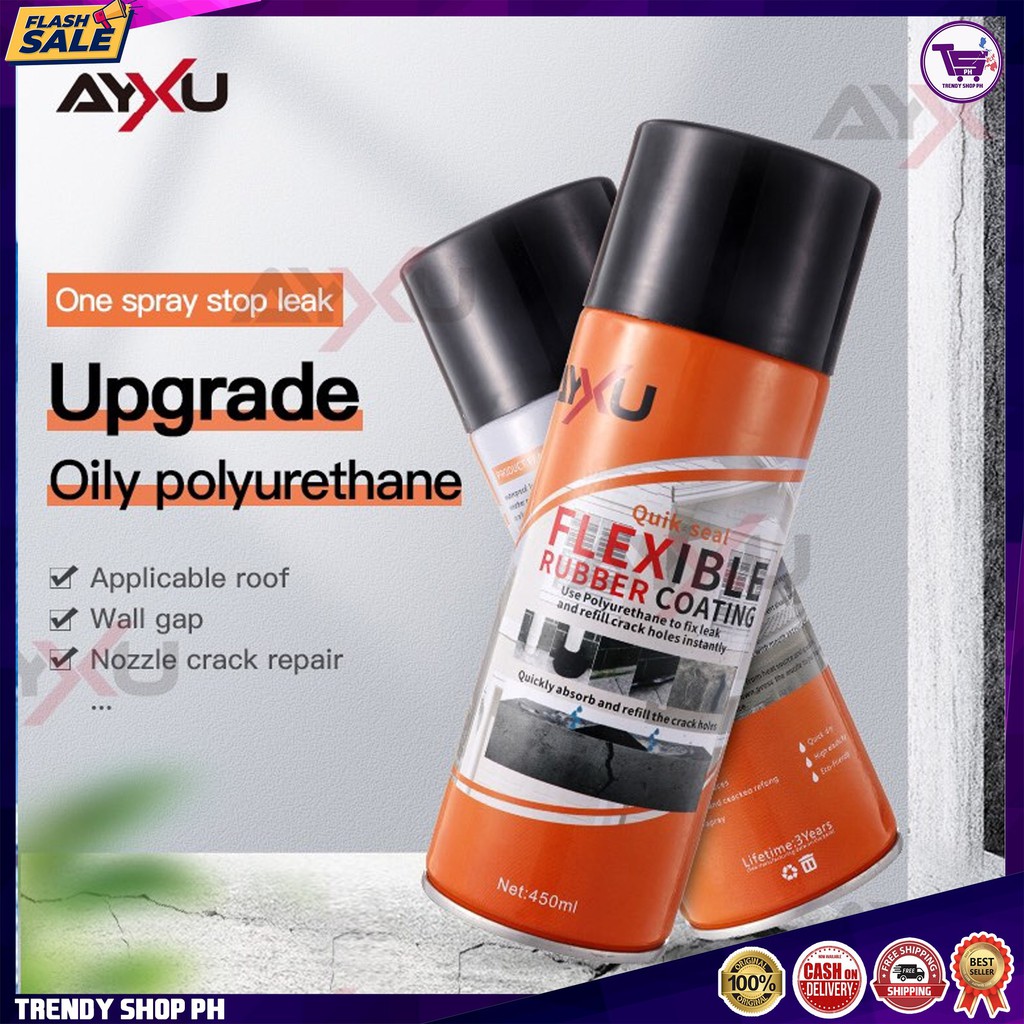 Original Ayxu Quick Seal Flexible Rubber Coating Ayxu Quick Seal