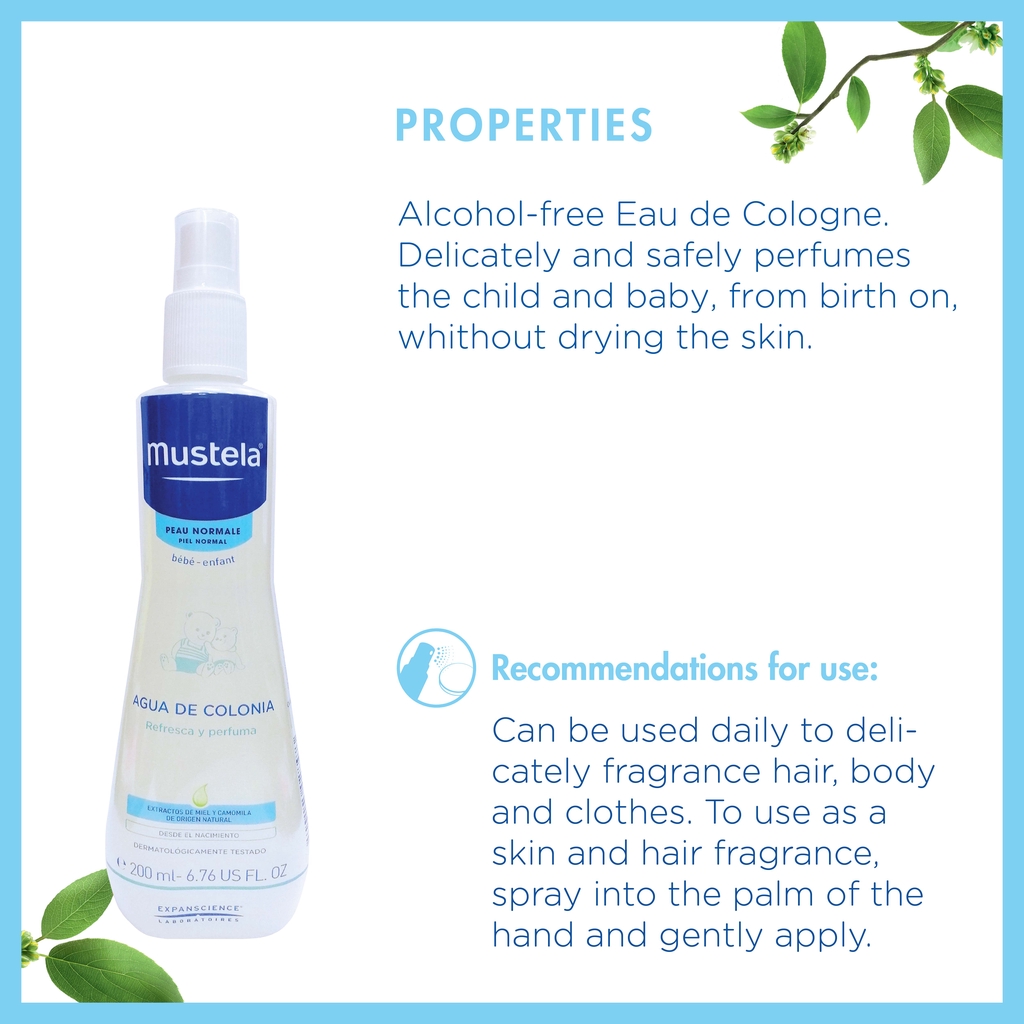 mustela baby cologne