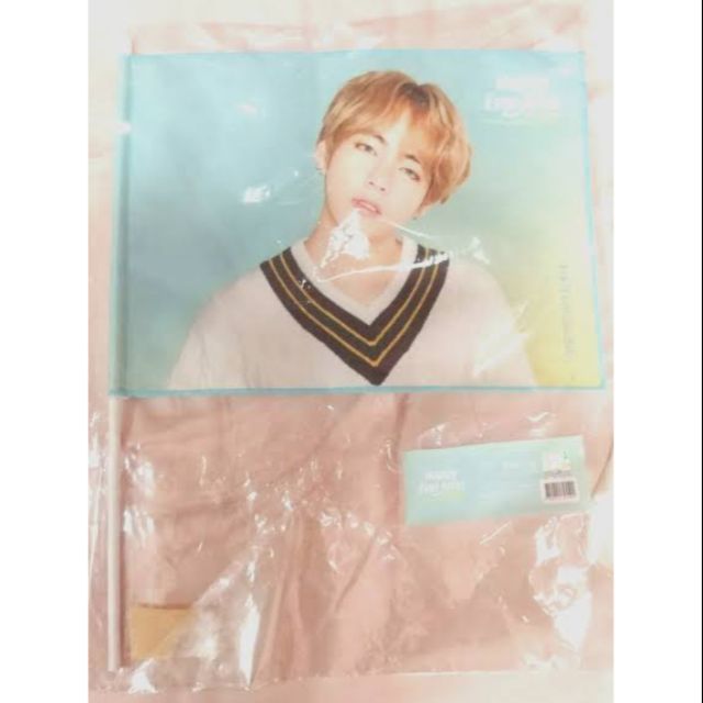 Bts Onhand Official 4th Muster Japan Mini Flag V Shopee Philippines