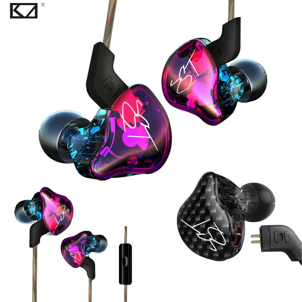 Original Kz Zst Pro Earphone Noise Isolating Hifi Earbuds Shopee