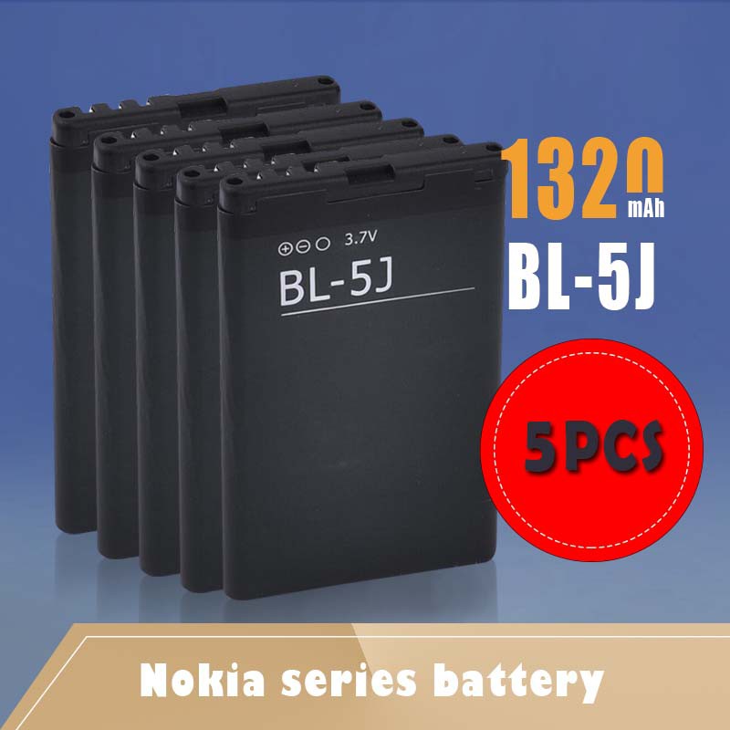 Batterie Pour Nokia 5230 Bl-5j - 5426 Noir - Téléphonie