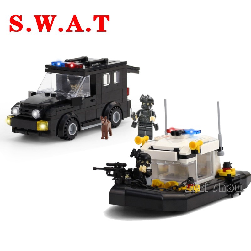 lego police jeep