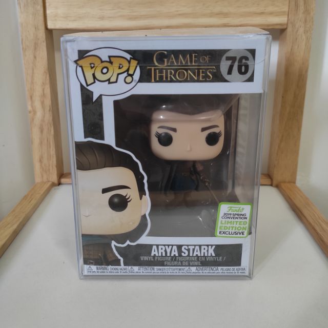 arya stark funko pop 76