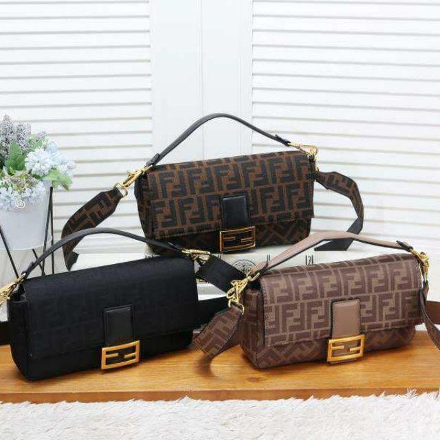 HIGH QUALITY REPLICA FENDI HANDBAG/SLINGBAG | Shopee Philippines