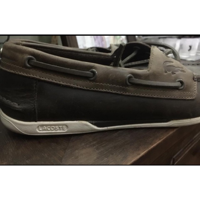 lacoste boat shoes