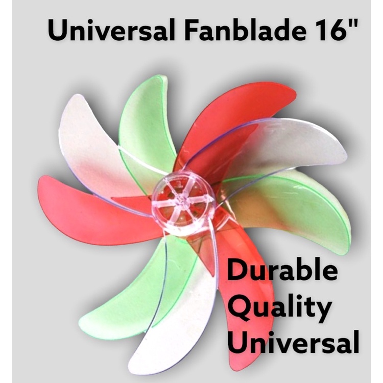 Electric Fan Blade Elisi 16" & 18" Universal Banana Blade asahi