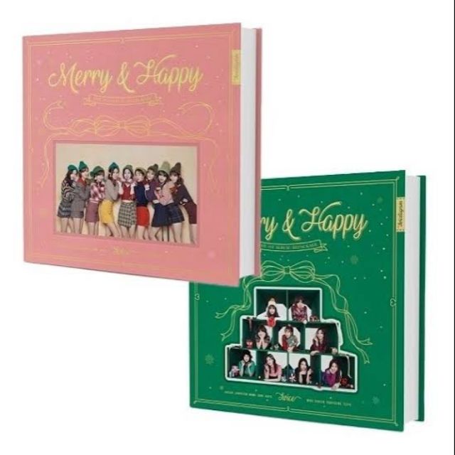 Twice Merry And Happy Sealed Album Onhand Shopee Philippines