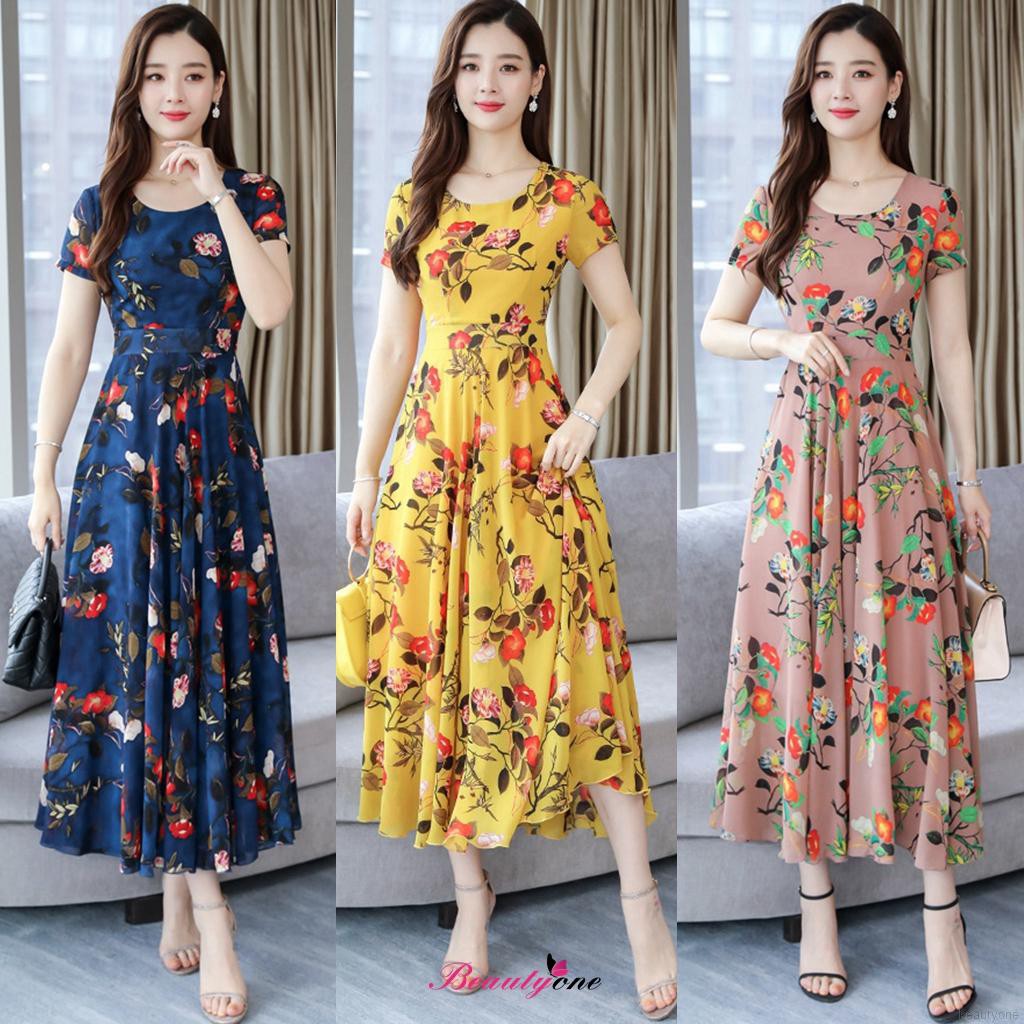 floral dress shopee