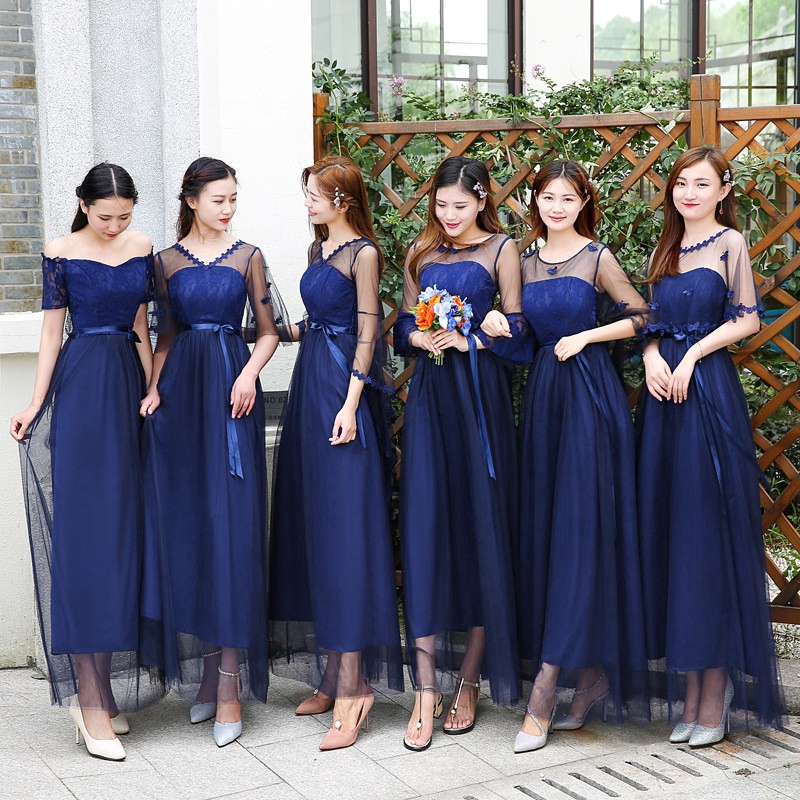 Wedding Dinner Evening Dress Gown Bridesmaid Dresses Elegant