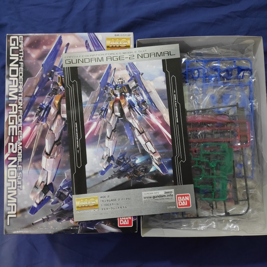 Bandai Mg Gundam Age 2 Normal Shopee Philippines