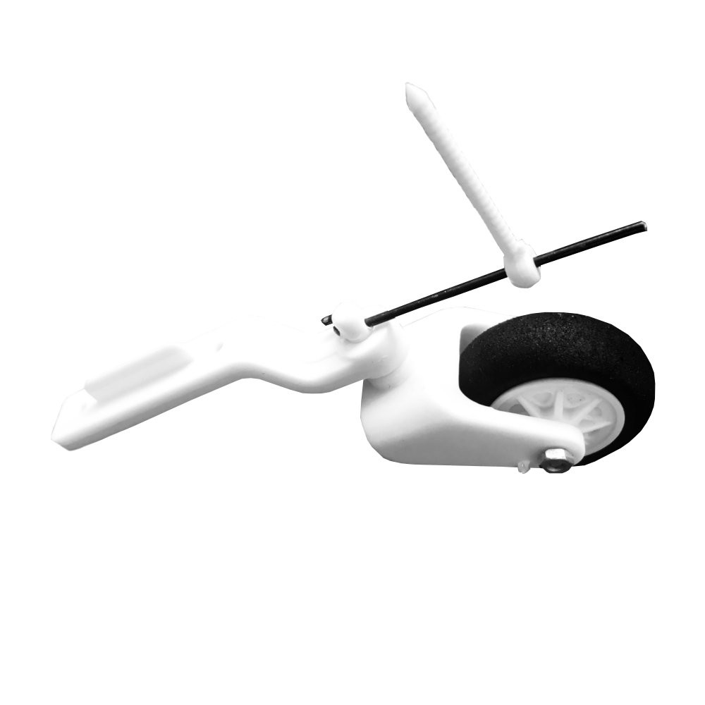 steerable tail wheel rc plane