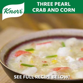 Knorr Crab and Corn Soup Powder Mix Made with Real Crab Meat, Sweet