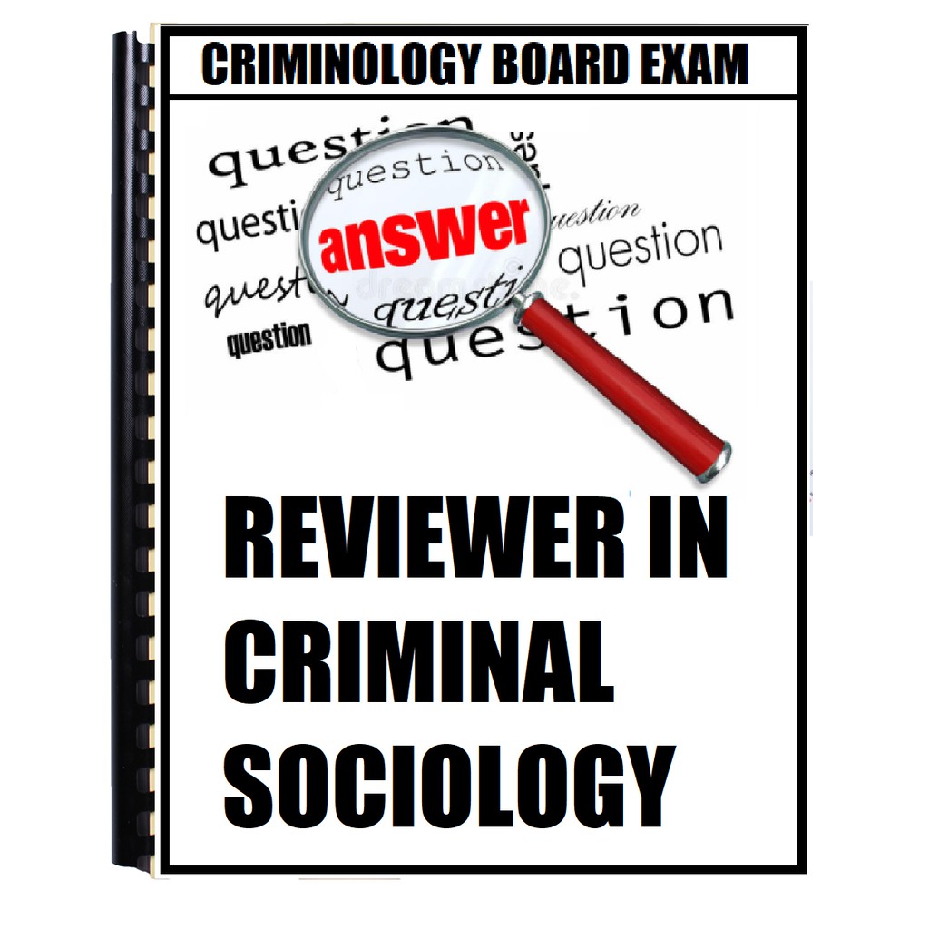 Featured image of Criminology Board Exam Reviewer - Criminal Sociology