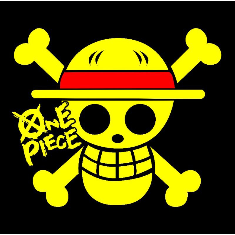 One Piece Sticker One Piece Logo Shopee Philippines