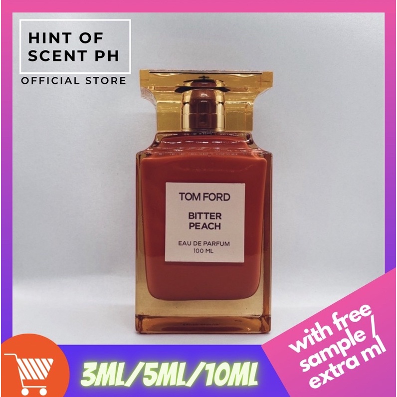 BITTER PEACH BY TOM FORD Amber Vanilla Fragrance for MEN & WOMEN in  3ml/5ml/10ml Perfume Decant | Shopee Philippines