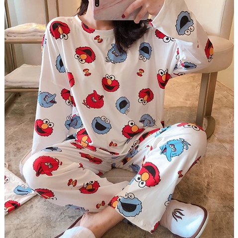 Set Of Pajama Pajamas Frog Blue Red DN059 (With Real Photo) | Shopee ...