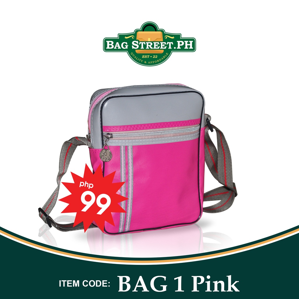 BAG 1 Pink(Sling Bag) Shopee Philippines