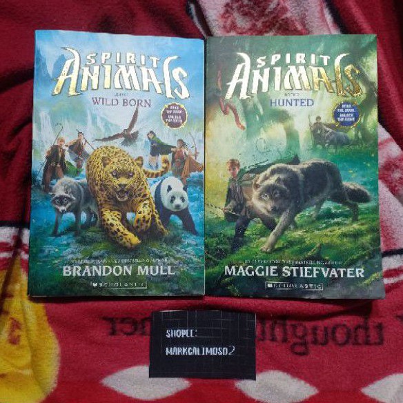 Spirit Animals book 1 and 2 ( Wild Born and Hunted) second hand | Shopee  Philippines